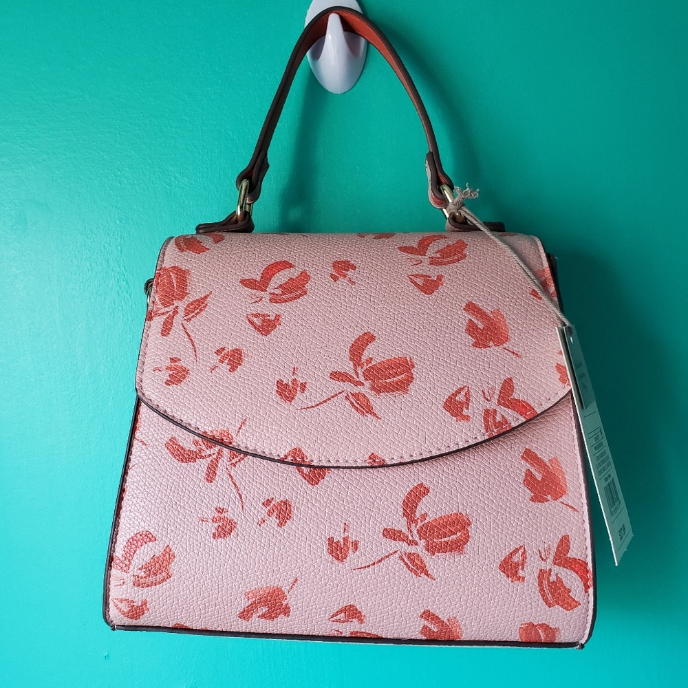 A New Day Floral Handbag/Crossbody Bag NWT
